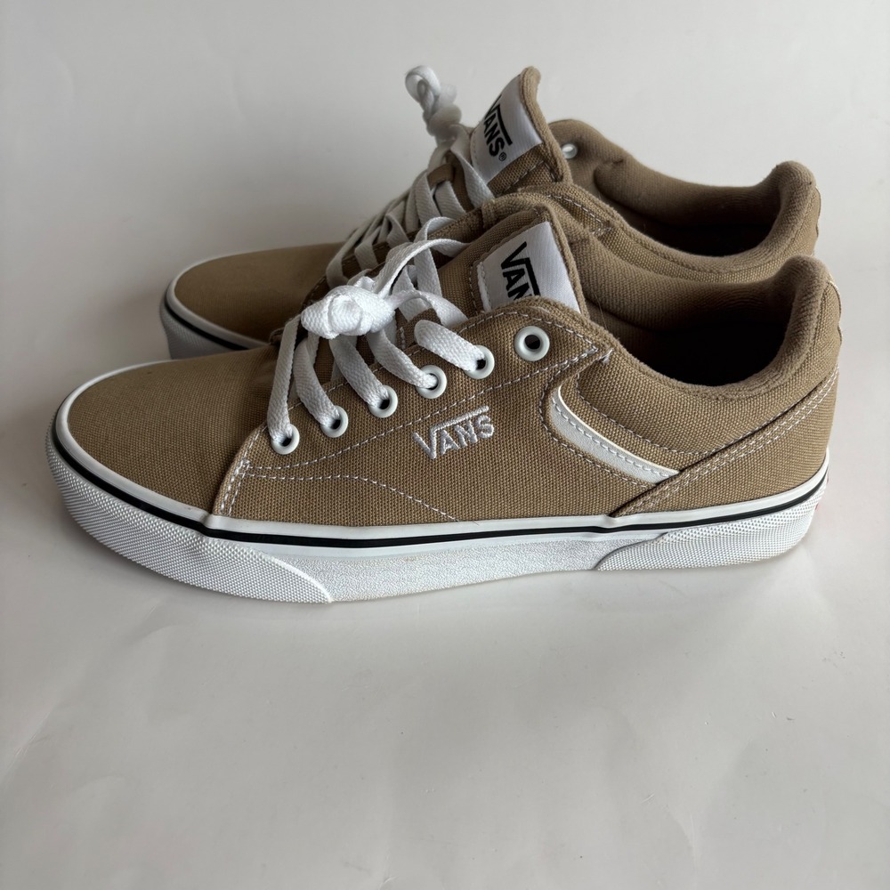 Vans‎ Filmore Tan Canvas Low Top Skate Shoes Sneakers Mens 7 - Picture 6 of 11